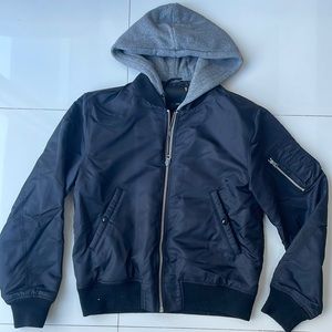 R13 Layered Hooded Jacket